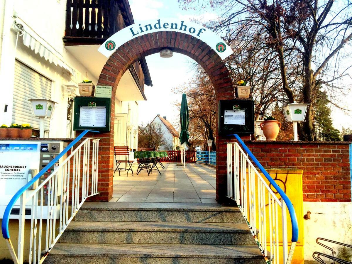 Hotel Restaurant Lindenhof Riedstadt Buitenkant foto