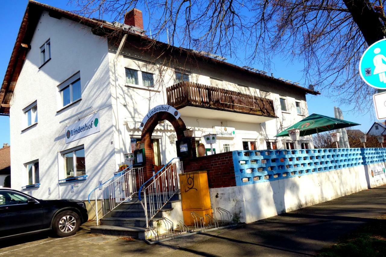 Hotel Restaurant Lindenhof Riedstadt Buitenkant foto