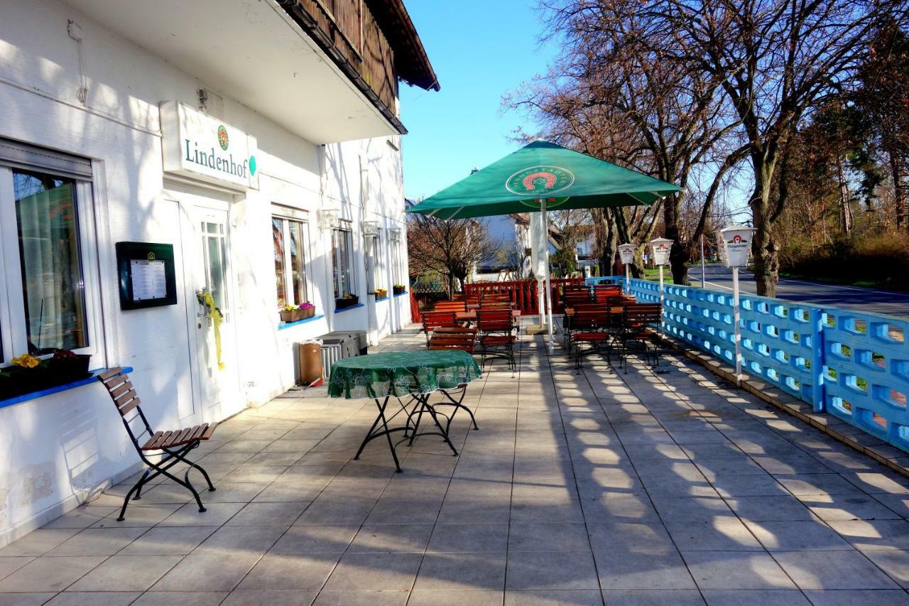 Hotel Restaurant Lindenhof Riedstadt Buitenkant foto